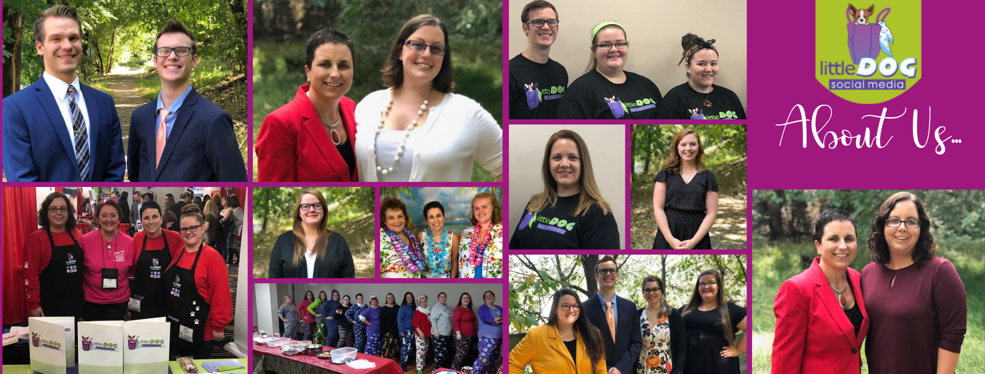 About Us employee collage